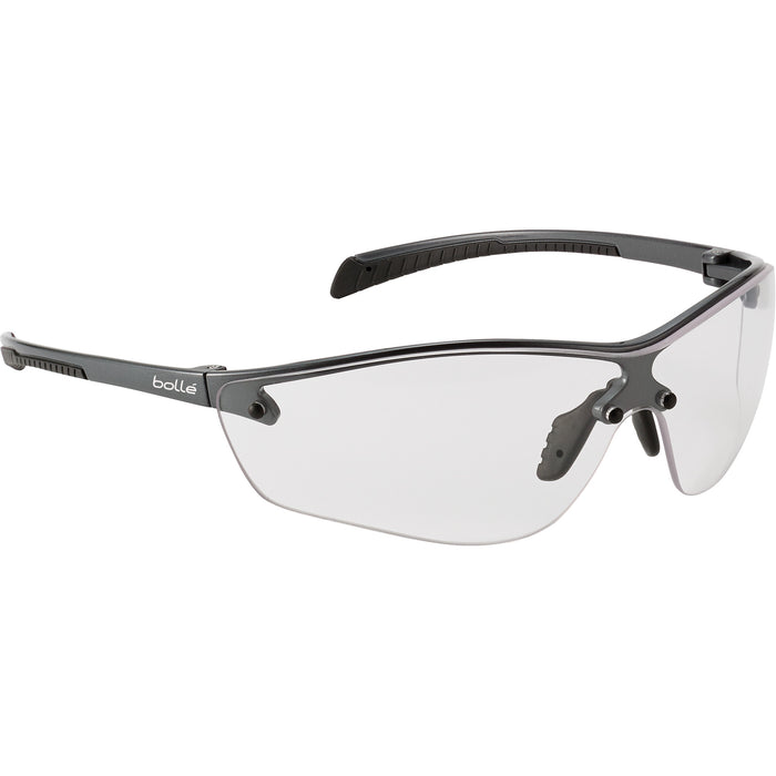 SILIUM+ Safety Glasses, Clear Lens, Anti-Fog/Anti-Scratch