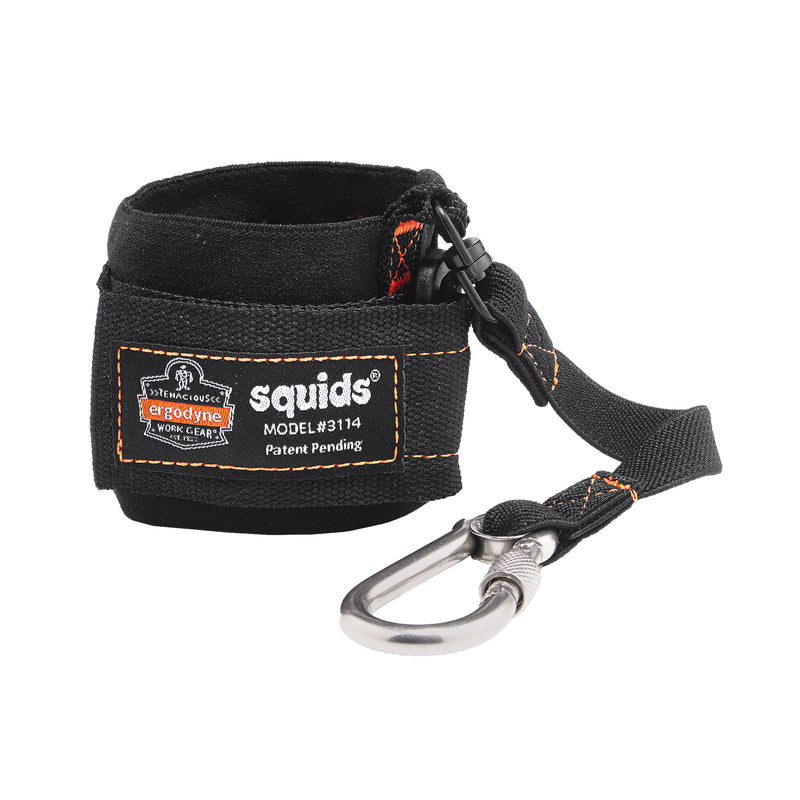 Squids® 3114 Longe de poignet à enfiler avec mousqueton