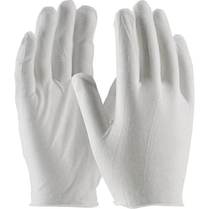 Inspection Gloves, Cotton, Unhemmed Cuff, One Size