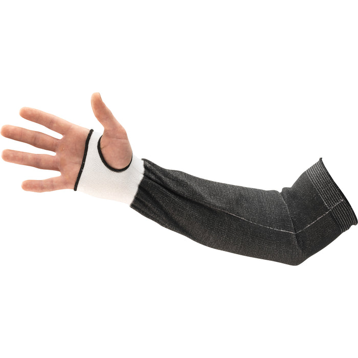 HyFlex® Cut-Resistant Sleeve, HPPE, 12", ANSI/ISEA 105 Level 3, Black