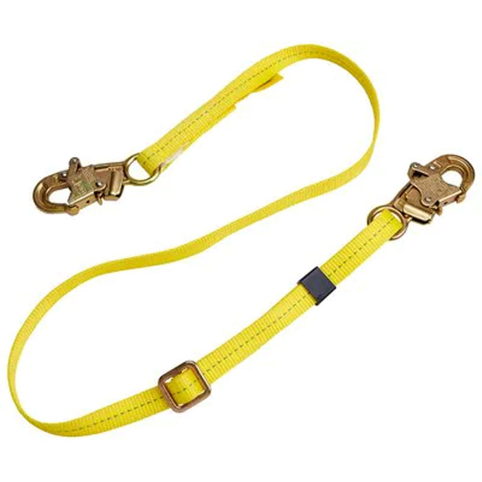 Web Adjustable Positioning Lanyard, 1 Legs, 4', CSA Class B, Polyester