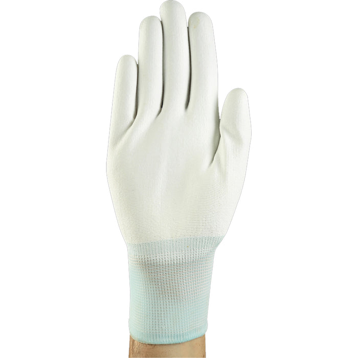 PX140 Coated Gloves, 8/Medium, Polyurethane Coating, 15 Gauge, Nylon Shell