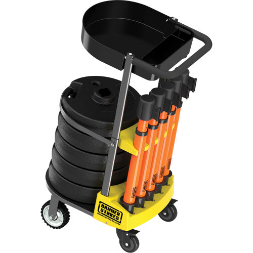 PLUS Barrier Post Cart Kit with Tray