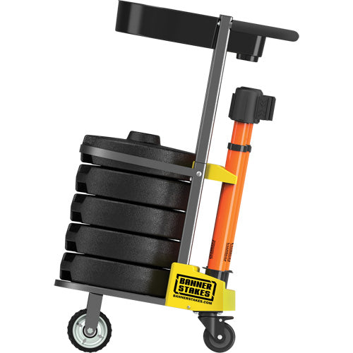 PLUS Barrier Post Cart Kit with Tray