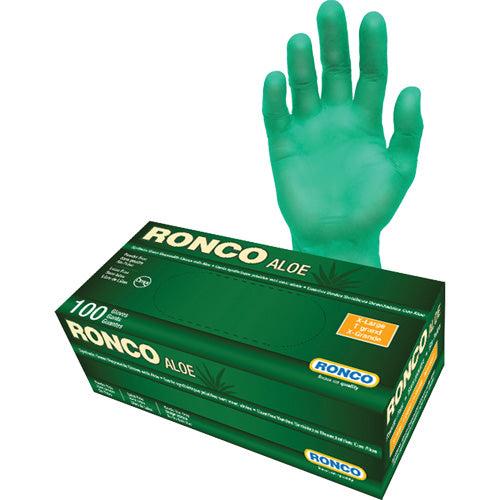 Disposable Gloves with Aloe