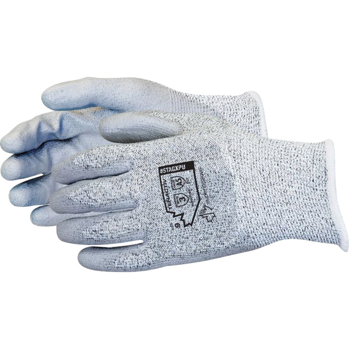 Cut-Resistant Glove, Size 6/X-Small, 13 Gauge, Polyurethane Coated, TenActiv™ Shell, ASTM ANSI Level A5