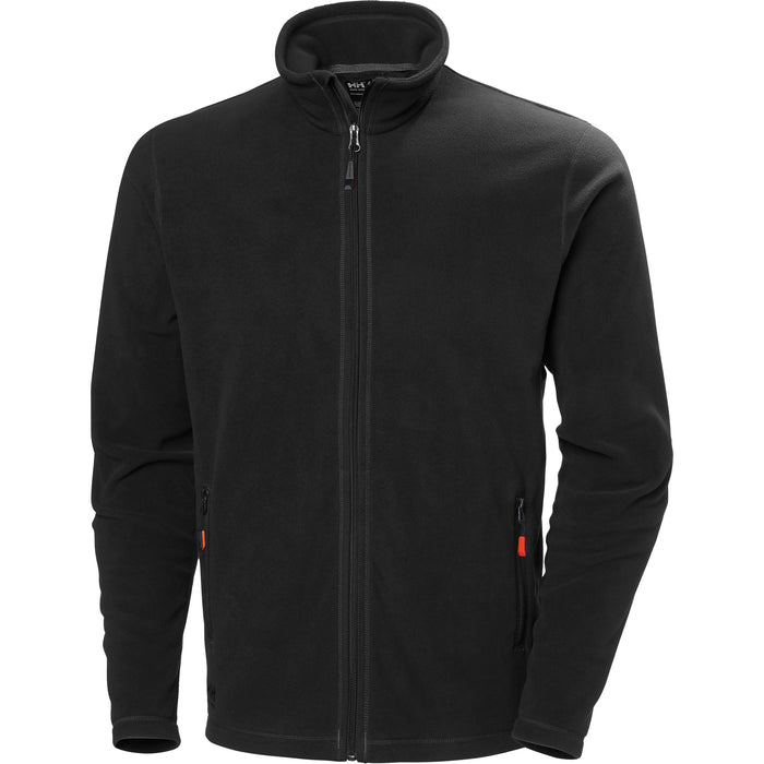 Fleece Jacket, Men's, X-Large, Black