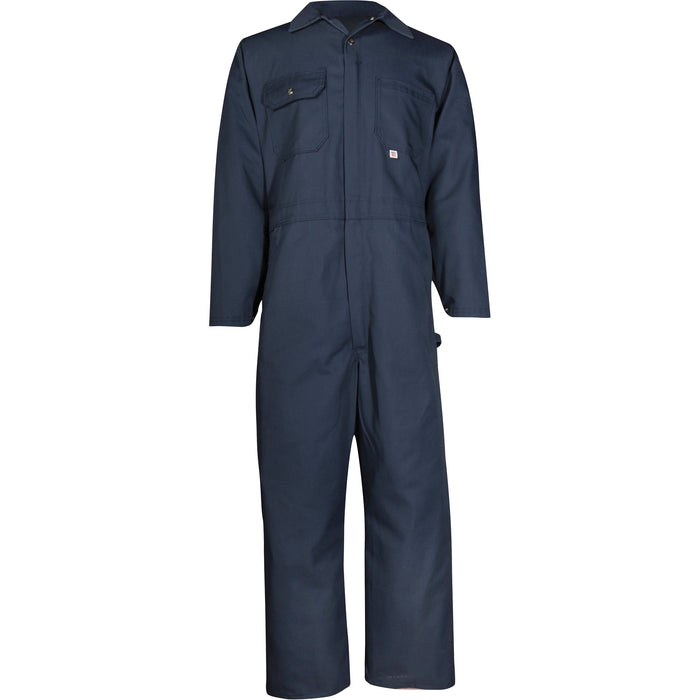 Twill Workwear Deluxe Coveralls, Men's, Navy Blue, Size 48