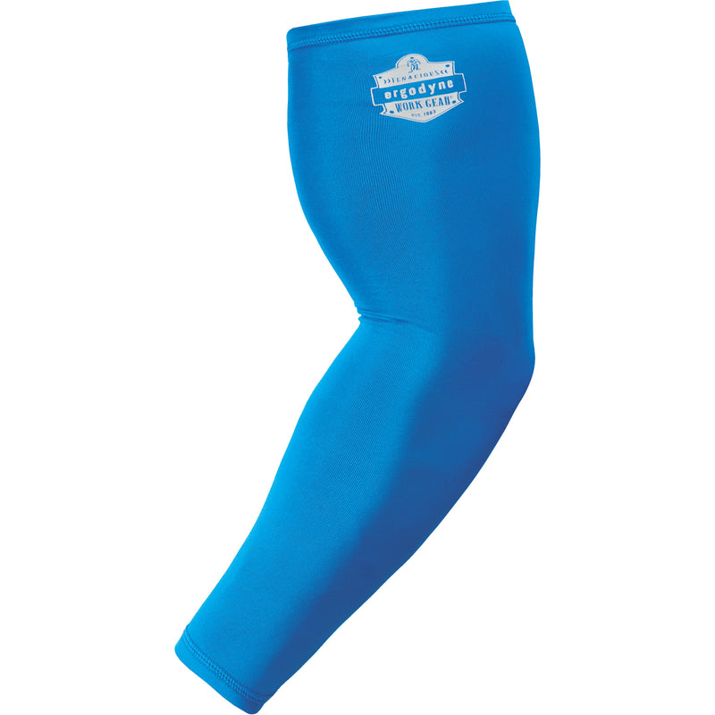 Chill-Its® 6690 Cooling Arm Sleeves, 17", Polyester, Blue