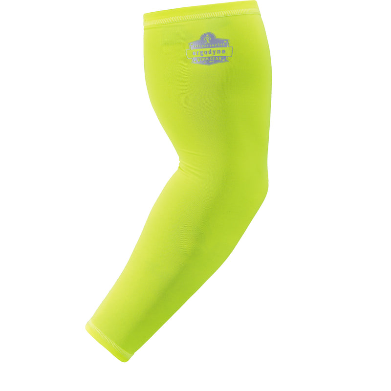 Chill-Its® 6690 Cooling Arm Sleeves, 17", Polyester, Lime