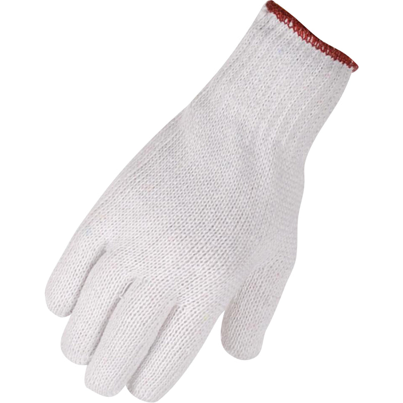 Gants en tricot, poly/coton, calibre 7, taille L