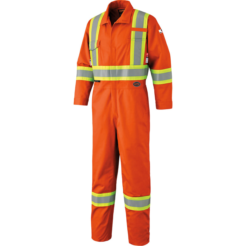 7705 FR-Tech® High Visibility Coveralls, Size 44, Orange