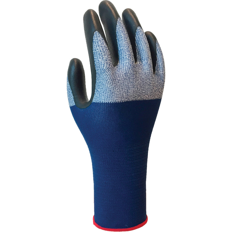 Gants enduits 382, ​​taille 8/grand, revêtement en nitrile, calibre 13, coque en nylon