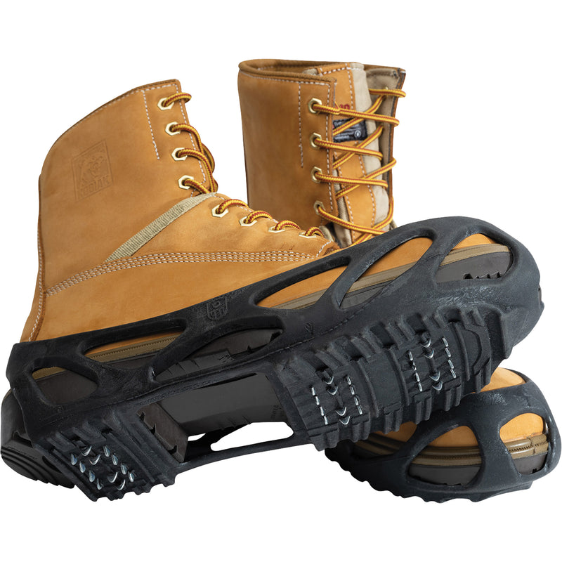 Crampons antidérapants, acier, traction à crampons, taille XL