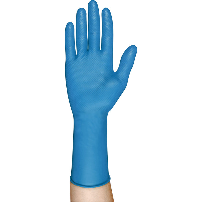 93-283 Series Disposable Gloves, 2X-Large, Nitrile, 8.7-mil, Powder-Free, Blue