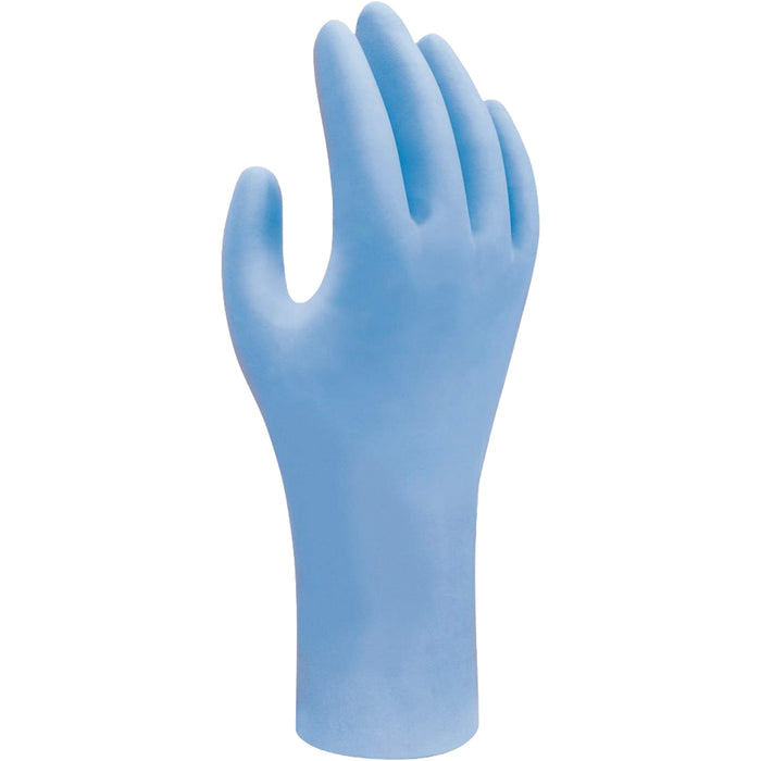 Biodegradable Disposable Gloves, X-Large, Nitrile, 2.5-mil, Powder-Free, Blue