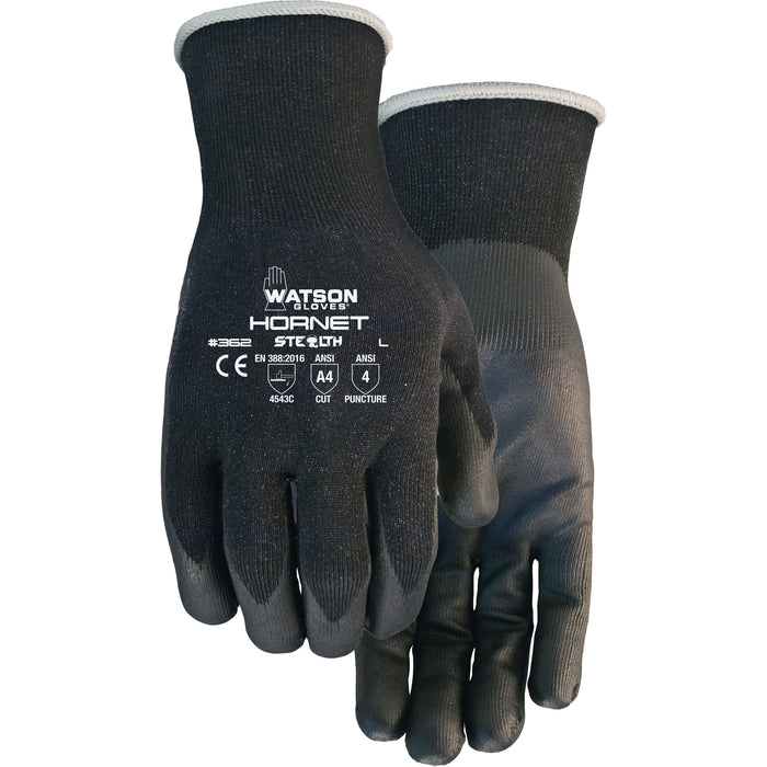 Stealth Hornet Cut Resistant Gloves, Size X-Large, 18 Gauge, Foam Nitrile Coated, Nylon/HPPE/Spandex/Glass Fibre Shell, ASTM ANSI Level A4/EN 388 Level 5