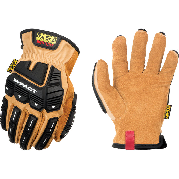 M-Pact® Driver F9-360 Impact Gloves, Size 11, DuraHide™ Shell, ASTM ANSI Level A9/EN 388 Level F