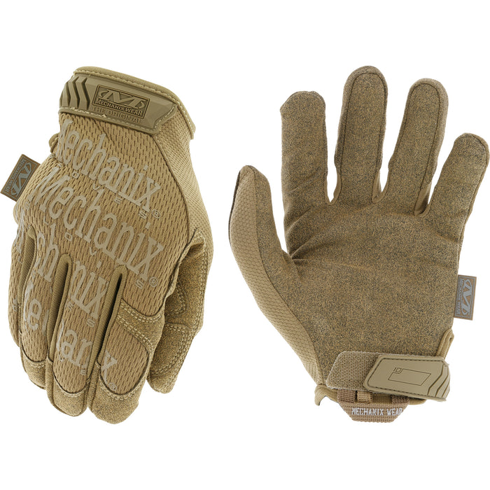 The Original® Coyote Work Gloves, Synthetic Palm, Size 10