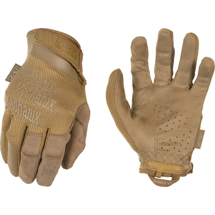 Coyote Tactical Shooting Gloves, Synthetic Palm, Size Medium/9