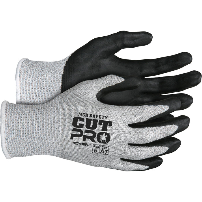 Safety Cut Pro™ Cut-Resistant Gloves, Size X-Small, 13 Gauge, Bi-Polymer Coated, HPPE Shell, ASTM ANSI Level A7
