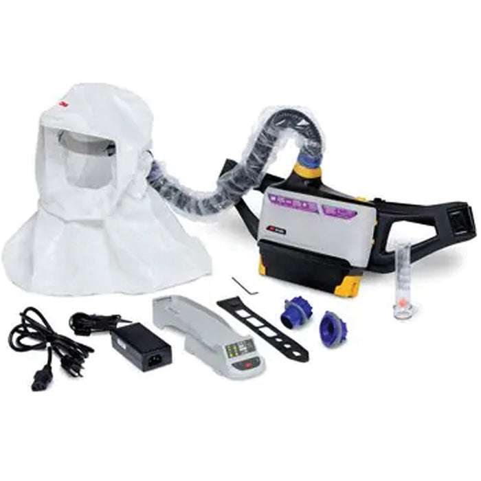 Versaflo™ Powered Air Purifying Respirator Easy Clean Kit, Loose Fitting Hood & Faceshield, Lithium-Ion Battery