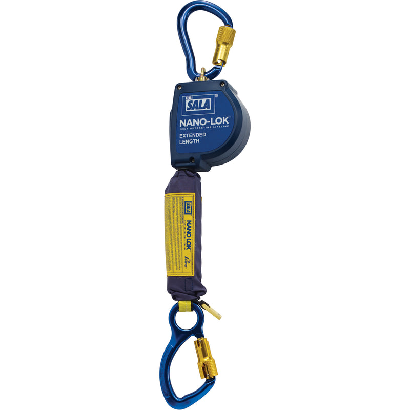 Corde d'assurance auto-rétractable Nano-Lok™ de longueur étendue