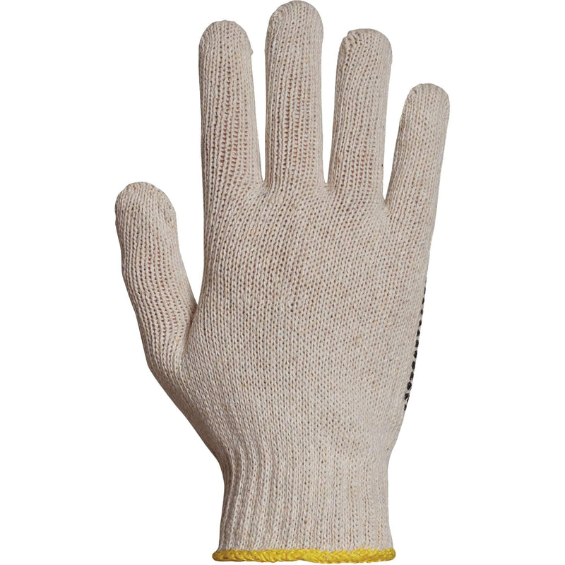 Sure Grip® PVC-Dotted Economy Knit Gloves, Poly/Cotton, Single Sided, 7 Gauge, X-Large