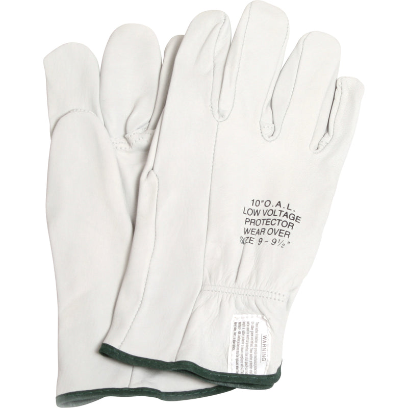 Leather Protector Gloves, Size 10, 10" L