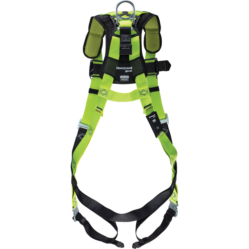 Miller® H500 Industry Comfort Full Body Harness, CSA Certified, Class A, 420 lbs. Cap.