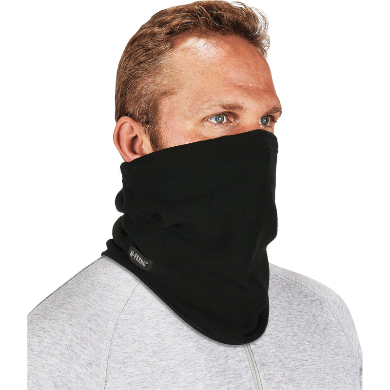N-Ferno® 6960 Neck Gaiter, Black, Fleece