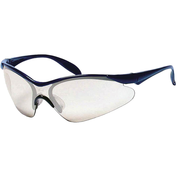Miranda™ Safety Glasses, Blue Mirror Lens, Anti-Scratch, Meets/Exceeds CSA Z94.3