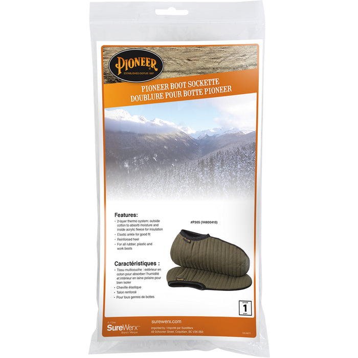 P305 Boot Sockettes, Unisex, 41, Green, Cotton