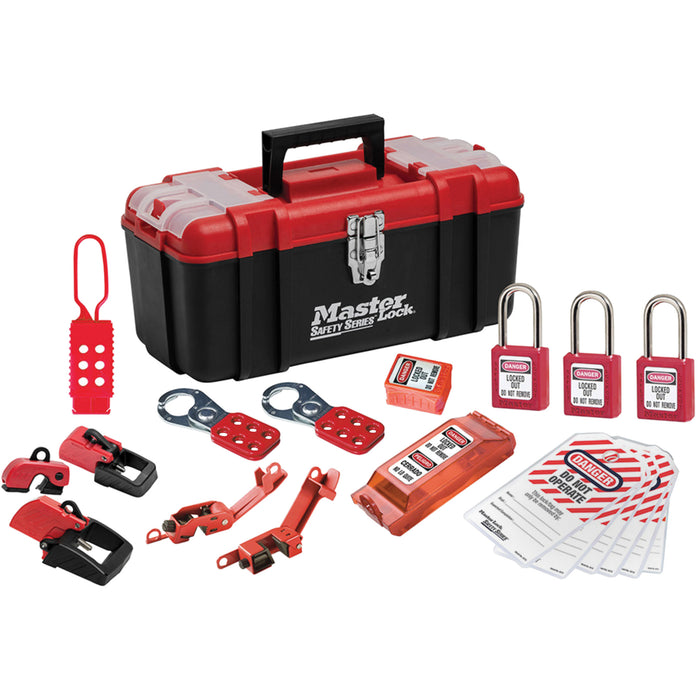 Basic Lockout Kit with Zenex™ Thermoplastic Locks, Electrical Kit, 20 Components