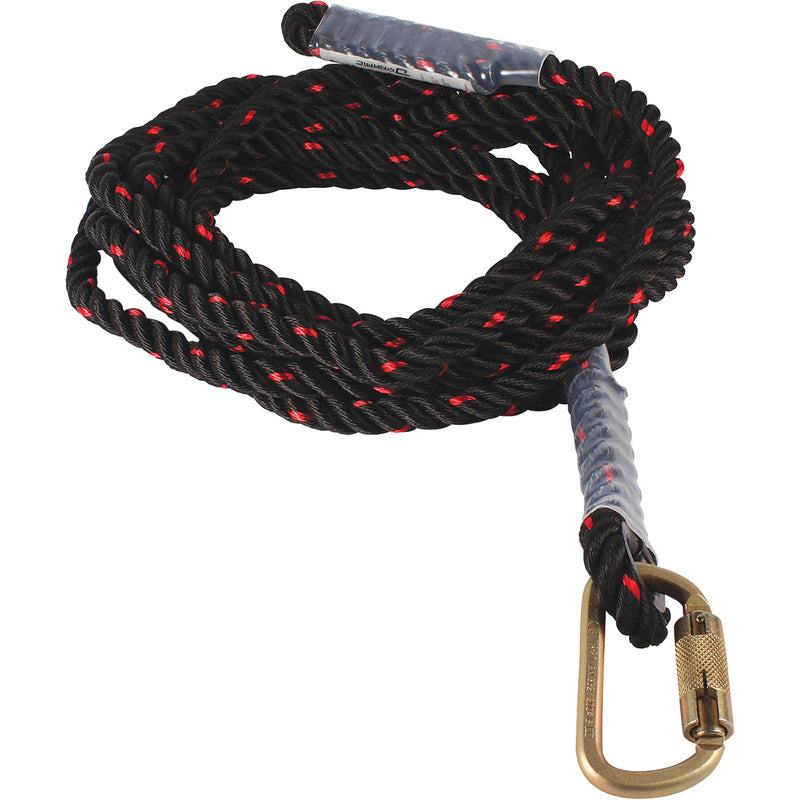 Ligne de vie verticale Dynamic™ avec mousqueton