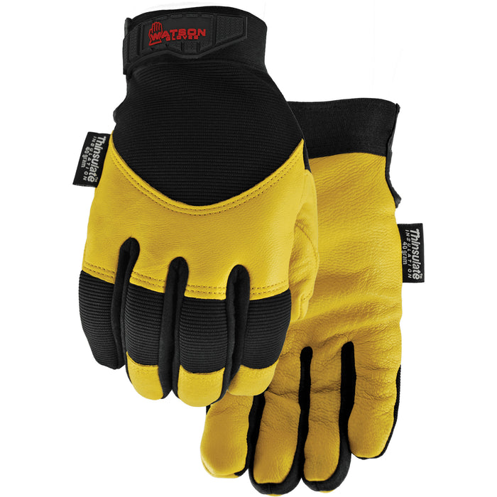 9005W Flextime Gloves, Medium, Grain Goatskin Palm, Thinsulate™ Inner Lining