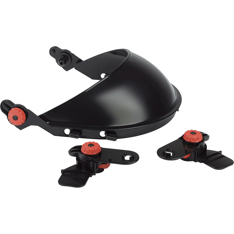 Hard Hat interchange System, Ratchet Suspension