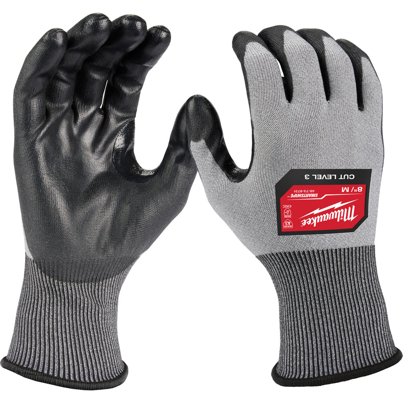High Dexterity Gloves, Size Small, 18 Gauge, Polyurethane Coated, Polyethylene Shell, ANSI/ISEA 105 Level 4