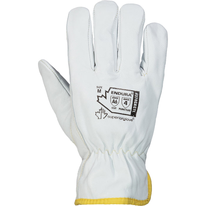 Endura® Winter Gloves, Size Small, Goatskin Shell, ASTM ANSI Level A6