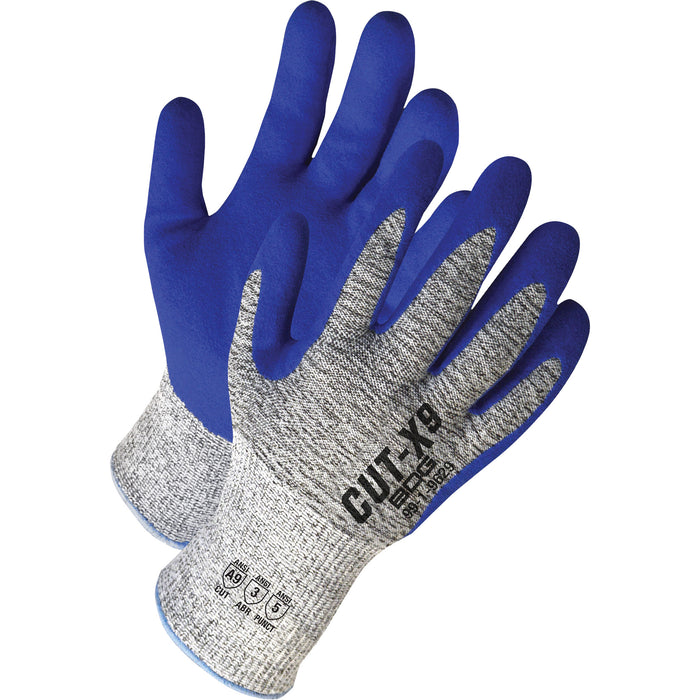 Cut-X™ Coated Cut-Resistant Gloves, Size X-Large/10, 13 Gauge, Nitrile Coated, HPPE Shell, ASTM ANSI Level A9