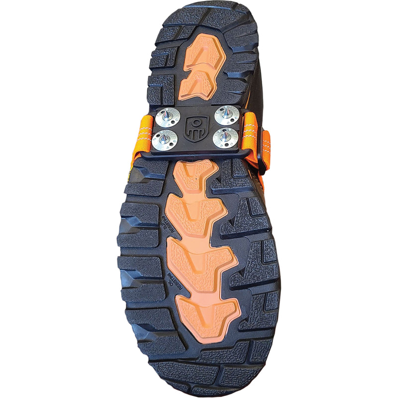 Midcleat® Non-Sparking Ice Cleat, Carbon Steel, Stud Traction, One Size