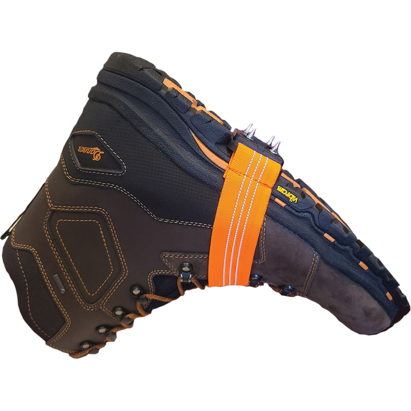 Midcleat® Non-Sparking Ice Cleat, Carbon Steel, Stud Traction, One Size