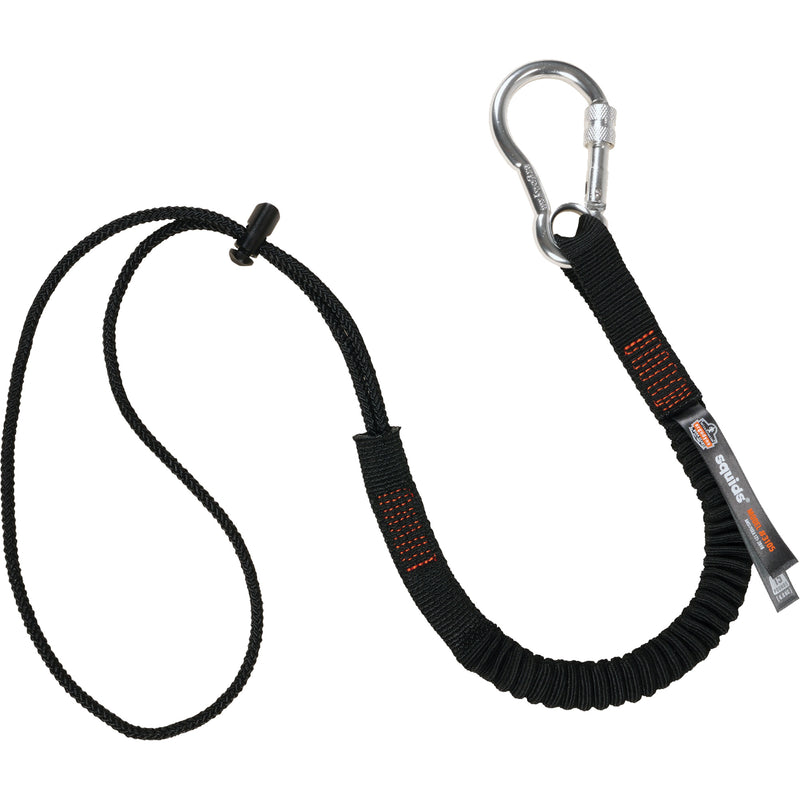 Squids 3105 Tool Lanyard, Bungee, Carabiner/Loop