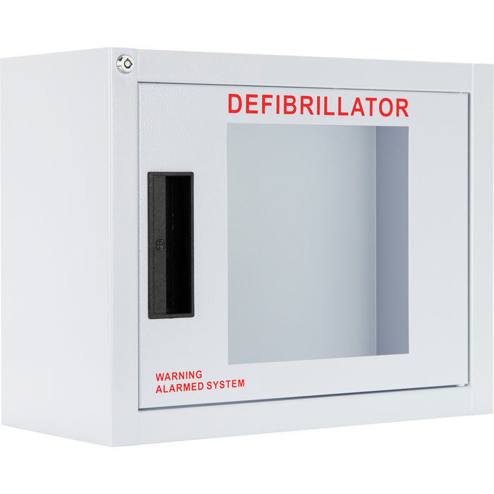 Standard Compact AED Cabinet with Alarm, Philips/Defibtech/Heartsine For, Non-Medical