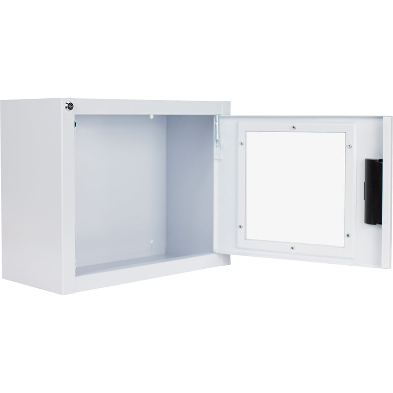 Standard Compact AED Cabinet with Alarm, Philips/Defibtech/Heartsine For, Non-Medical