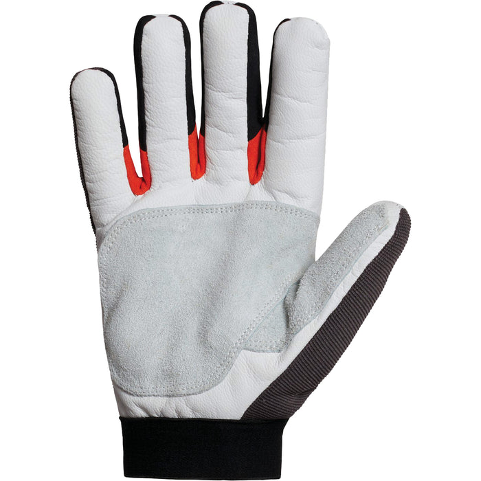 Clutch Gear® Thinsulate™ Mechanic's Gloves, Grain Goatskin/Split Leather Palm, Size X-Large/10