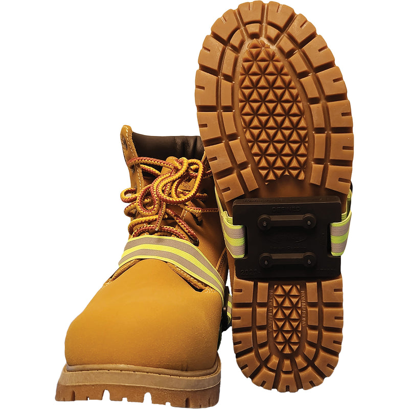 Icetred™ Mid-Sole Traction Device with Defined Heel, Rubber/Tungsten Carbide, Stud Traction, One Size