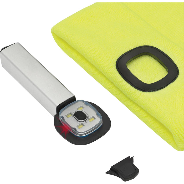 Tuque en tricot avec phare LED