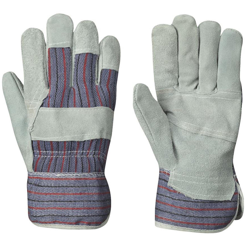 834 Fitter's Gloves, One Size, Split Cowhide Palm