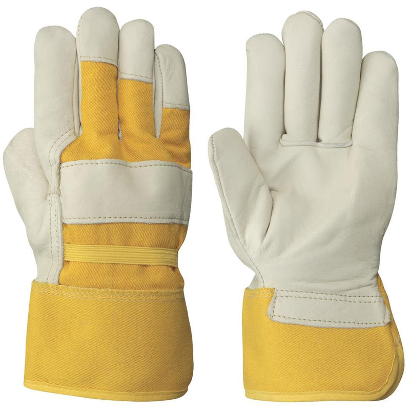 537FLRF Insulated Fitter's Gloves, One Size, Grain Cowhide Palm, Boa Inner Lining